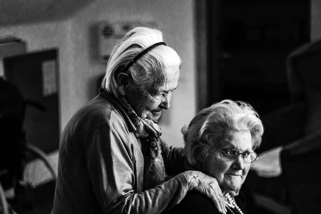 A real moment of companionship from Kendall’s care work with local families